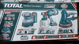Total 20v Cordless 3-piece Industrial Combo Kit