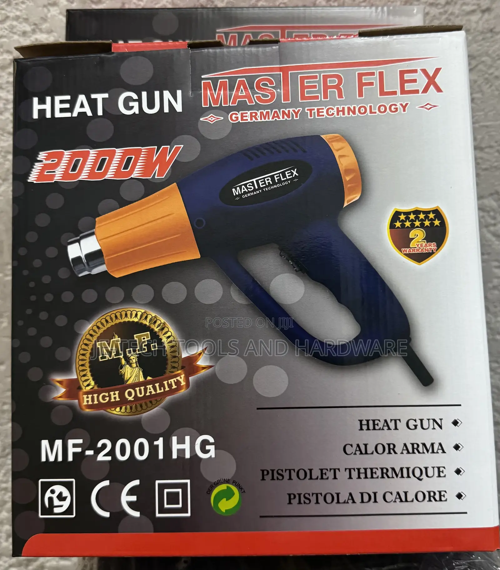 Master Flex 2000w Heat Gun