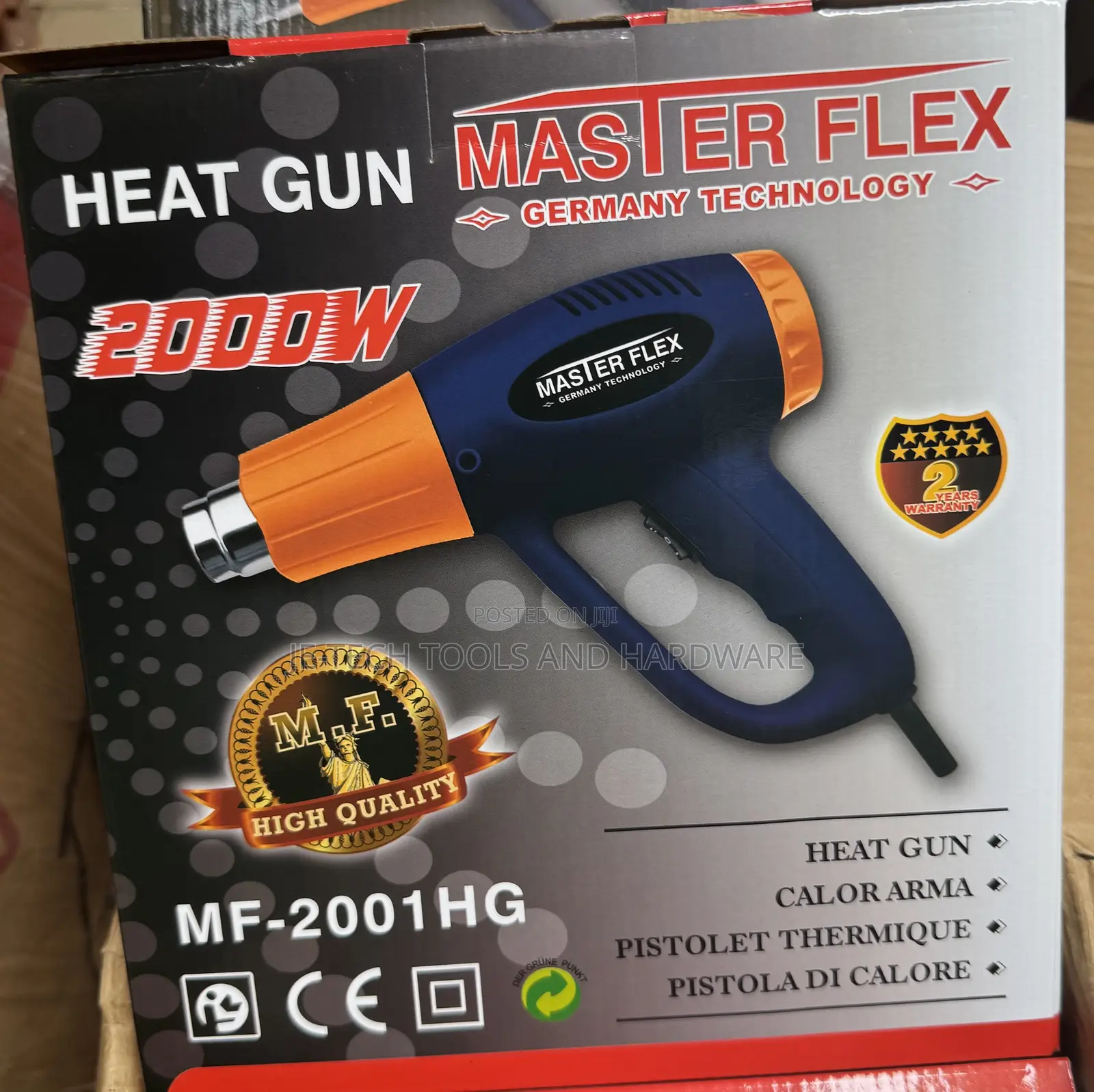 Master Flex 2000w Heat Gun