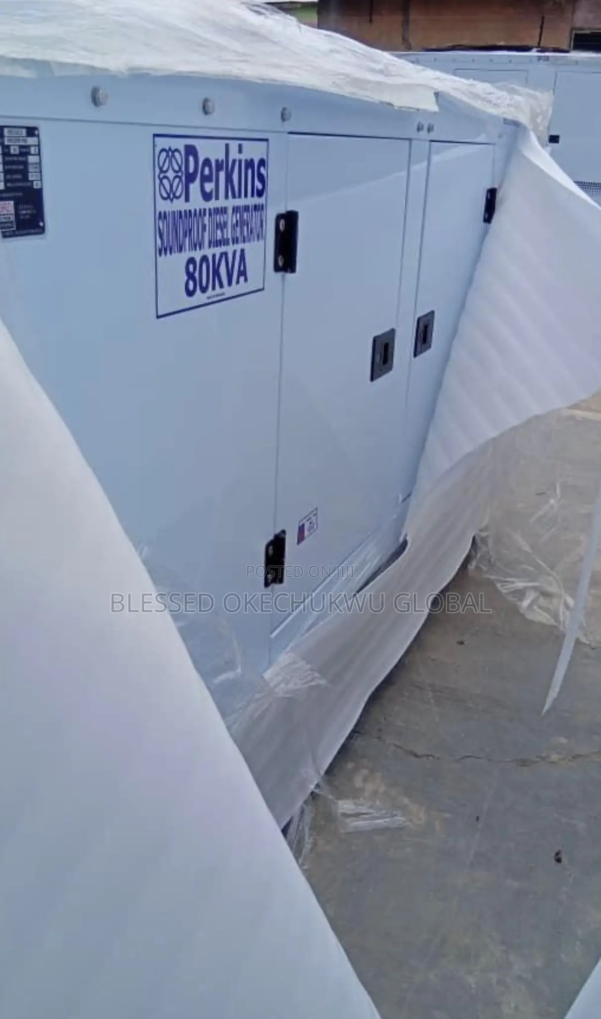 <>Sp-80kva Perkins Soundproof Generator