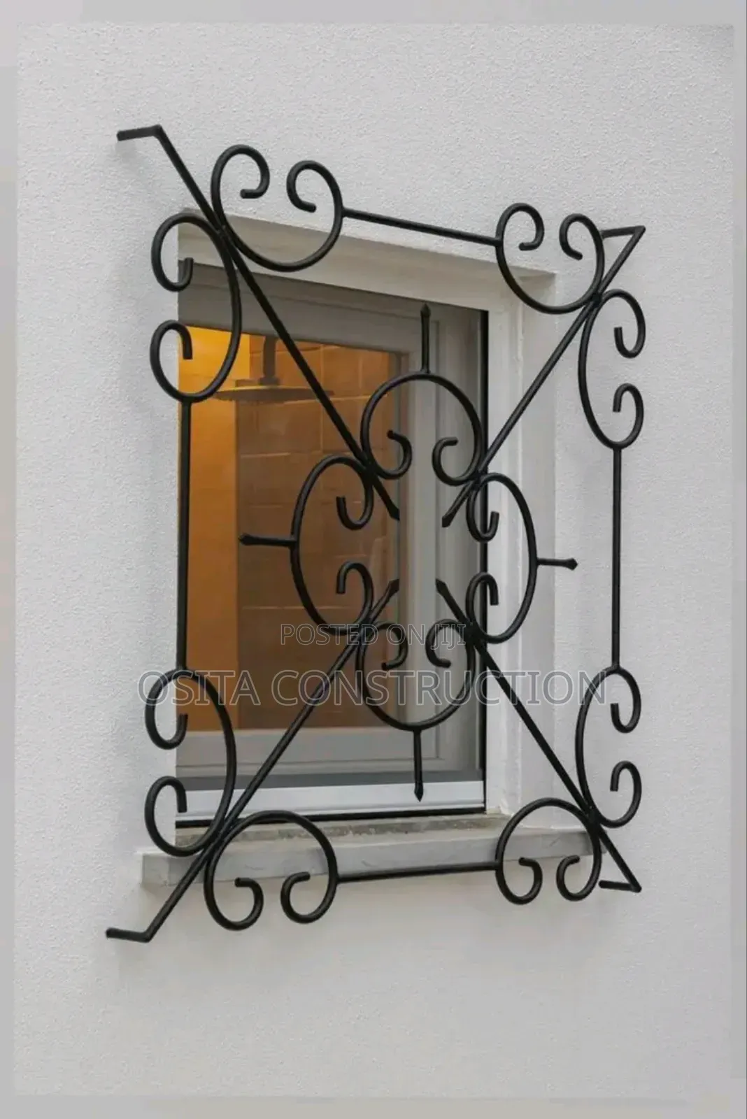 Wrought Iron Window Protector