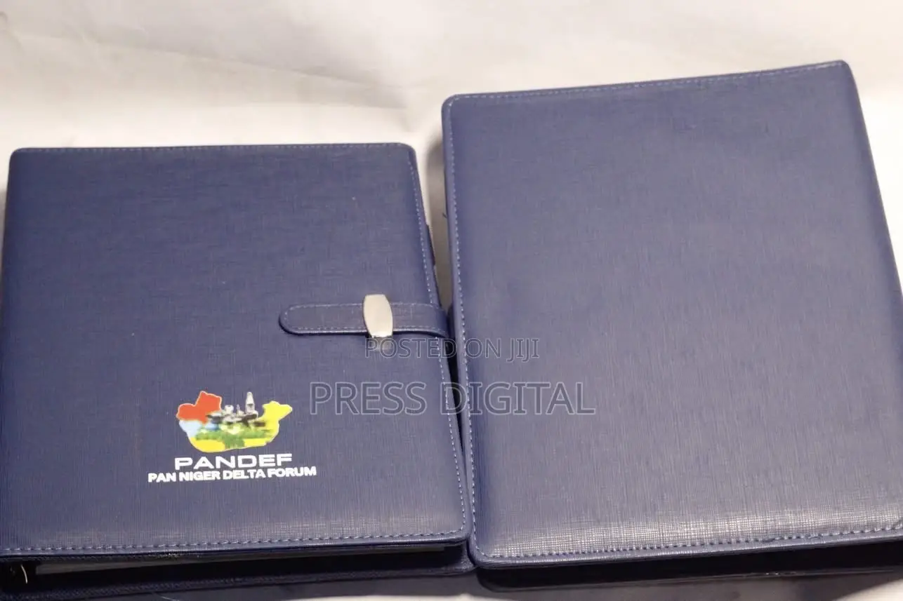 Custom Leather Back Dairies