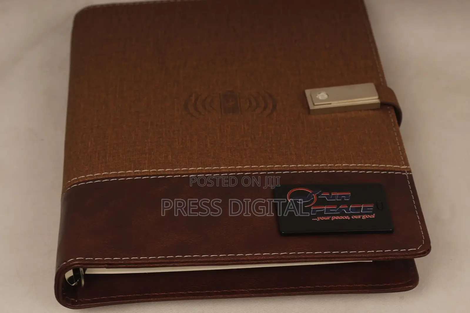 Custom Leather Back Dairies