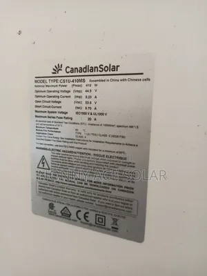 410 Watts Canadian Solar Panels