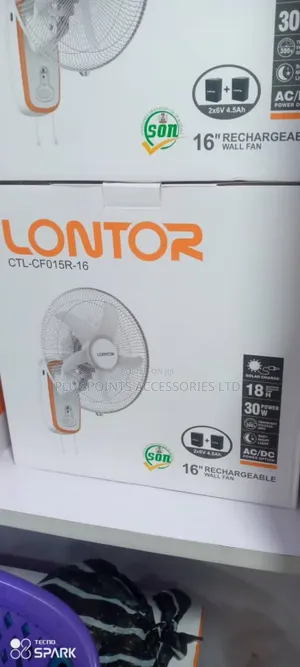 Lontor Rechargeable Wall Fan