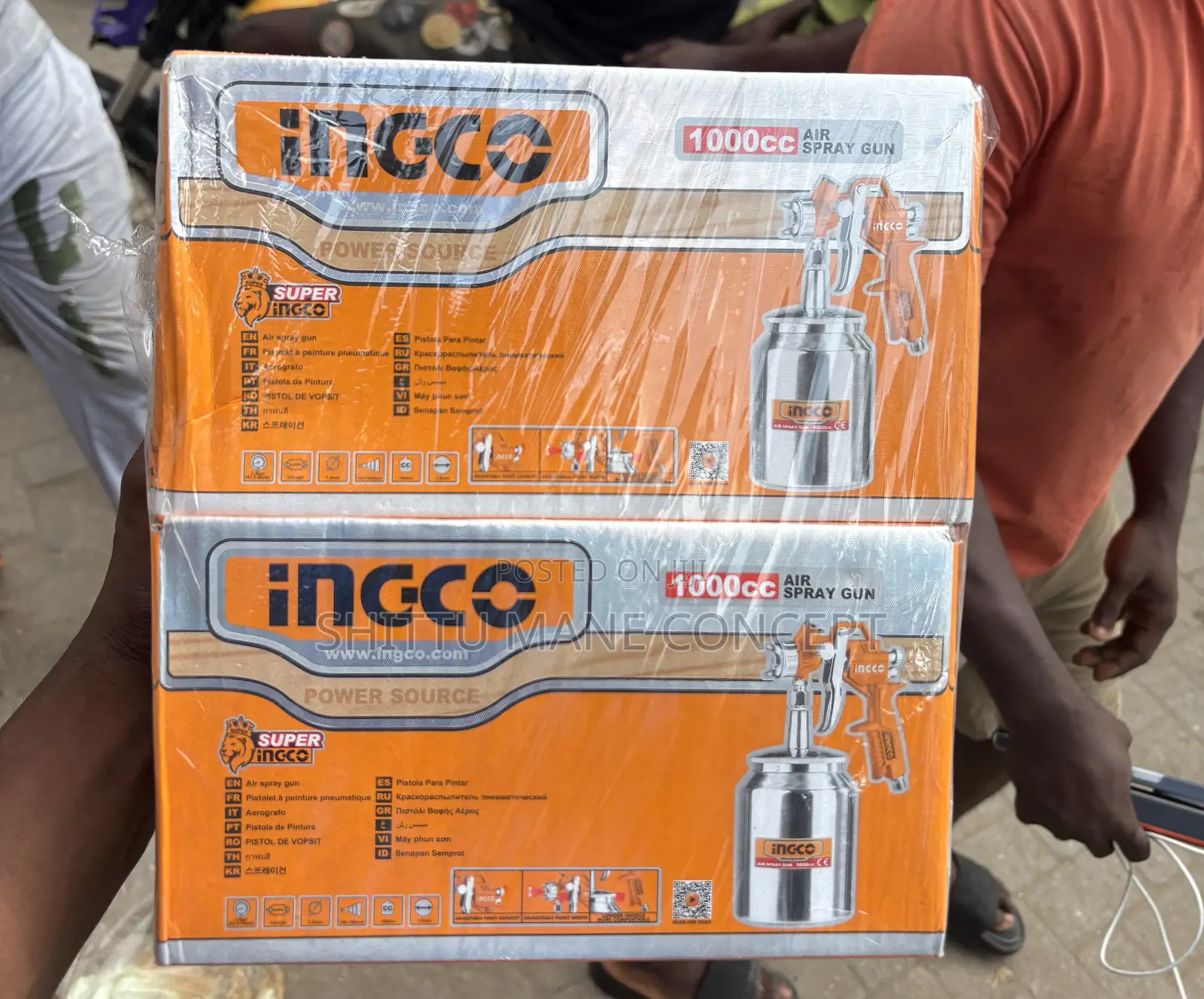 Air Spray Gun 1000cc