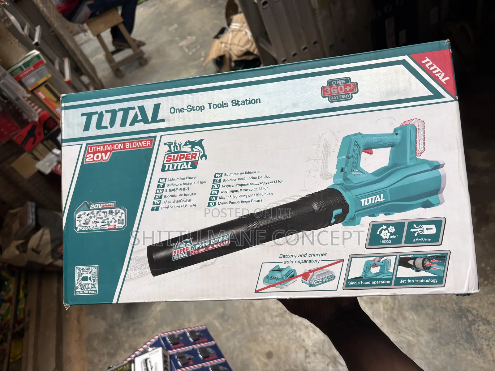 Total Cordess Air Blower