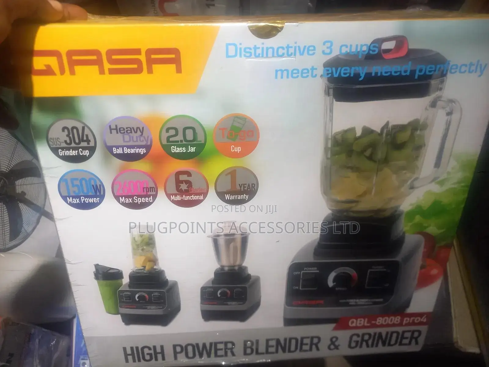 Qasa Pro 4 High Power Blender