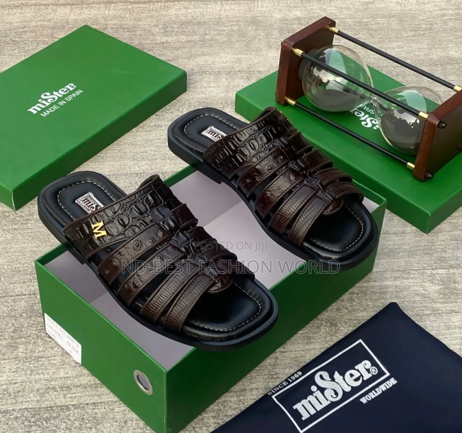 Mister Quality Leather Slippers