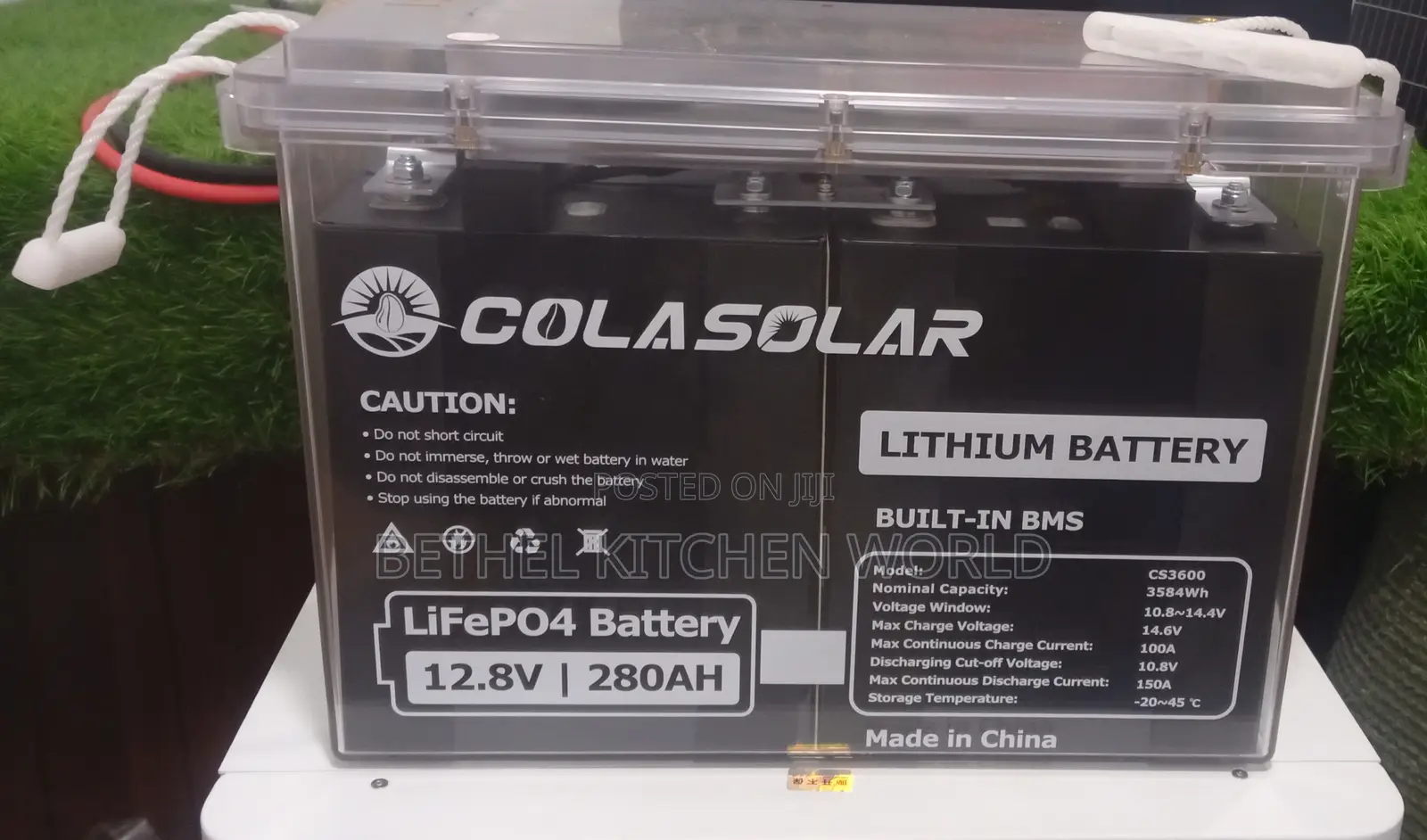 Cola Solar Battery