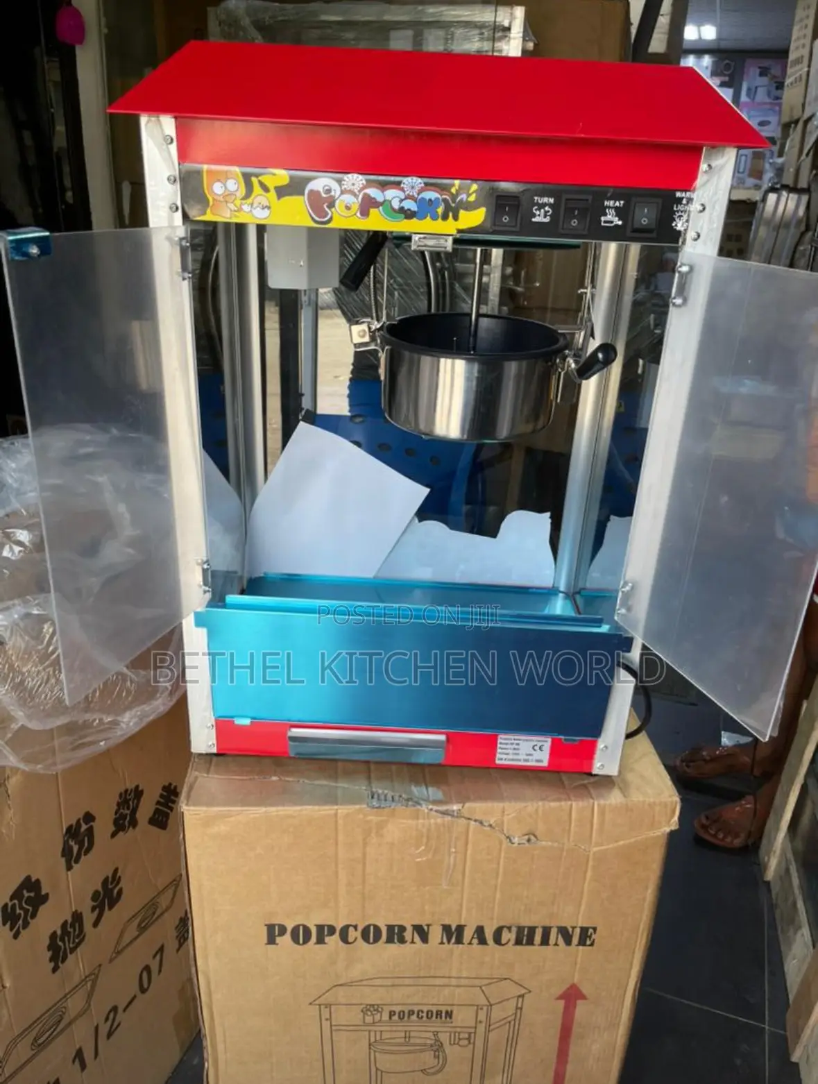 Standard Red Popcorn Machine in Port-Harcourt - Storage & Organization ...