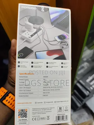 Porodo Stylus Pen for iPad Compatible With 2018 - 2025 Models