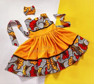 Kids Dresses for Girls, African Print Dress for Girls