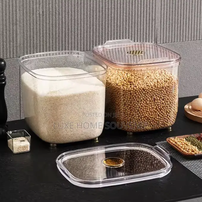 20 Litre Acrylic Rice Bin