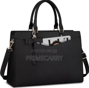 Women Leather Laptop Work Handbag – Fits 15.6” Laptop | Office Bag