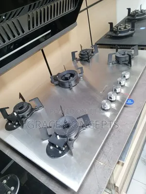 Stainless Flip Up Gas Cooker, 90x52