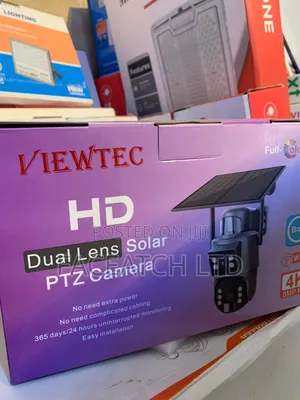 Viewtec Dual Lens Solar PTZ Camera