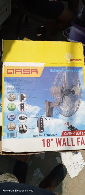 Qasa 18" Wall Fan