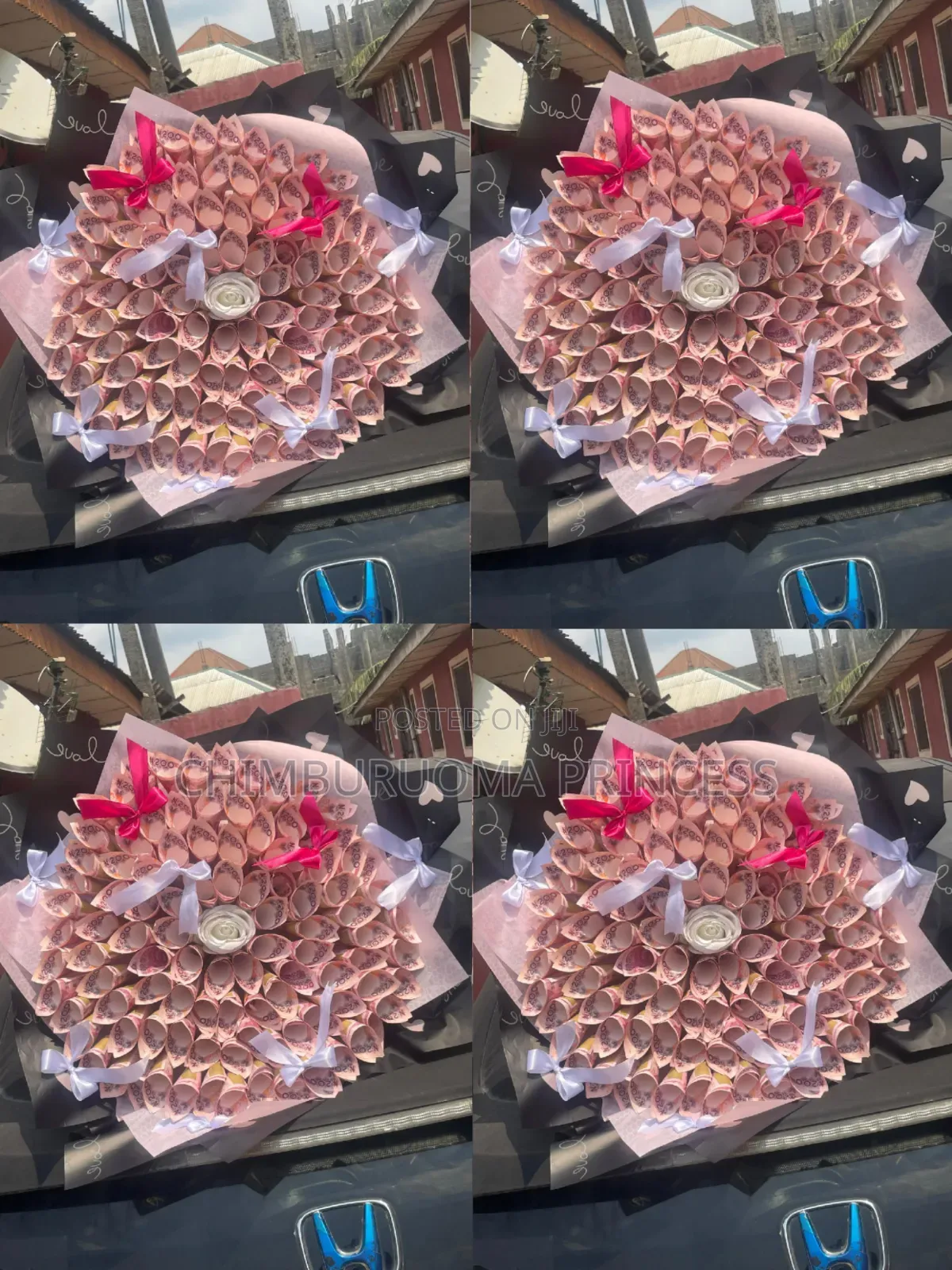 Money Bouquet, Boxes and Face Cap Bouquet
