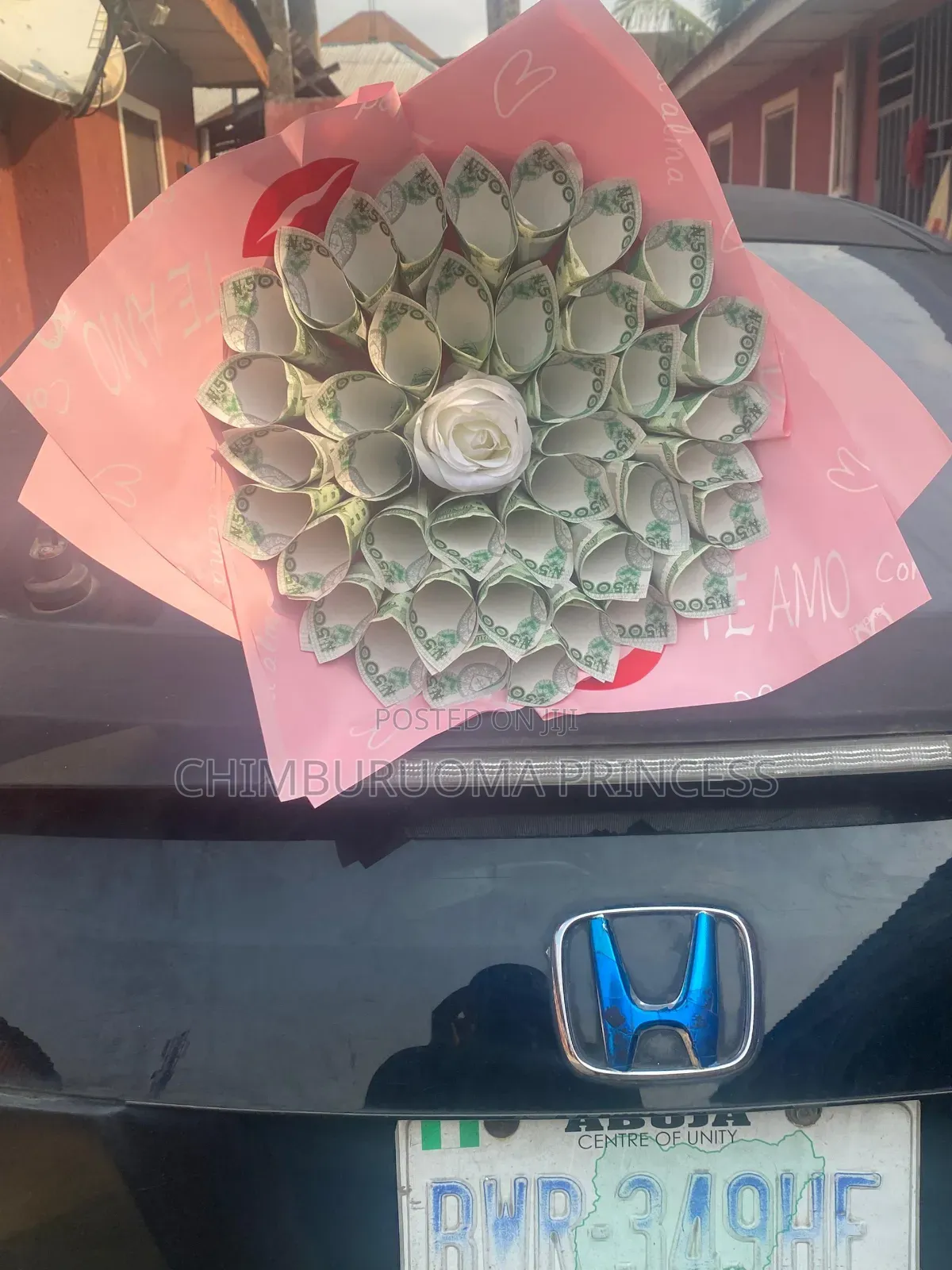 Money Bouquet, Boxes and Face Cap Bouquet