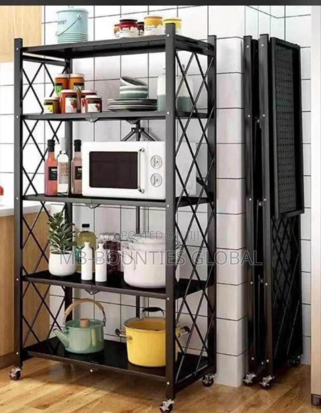 Foldable Kitchen Rack