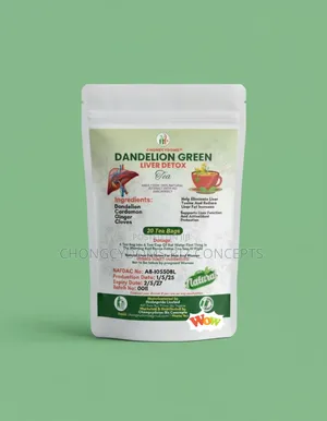 Chongcydoms Dandelion-Green Liver Detox Tea – Natural Liver Cleanse