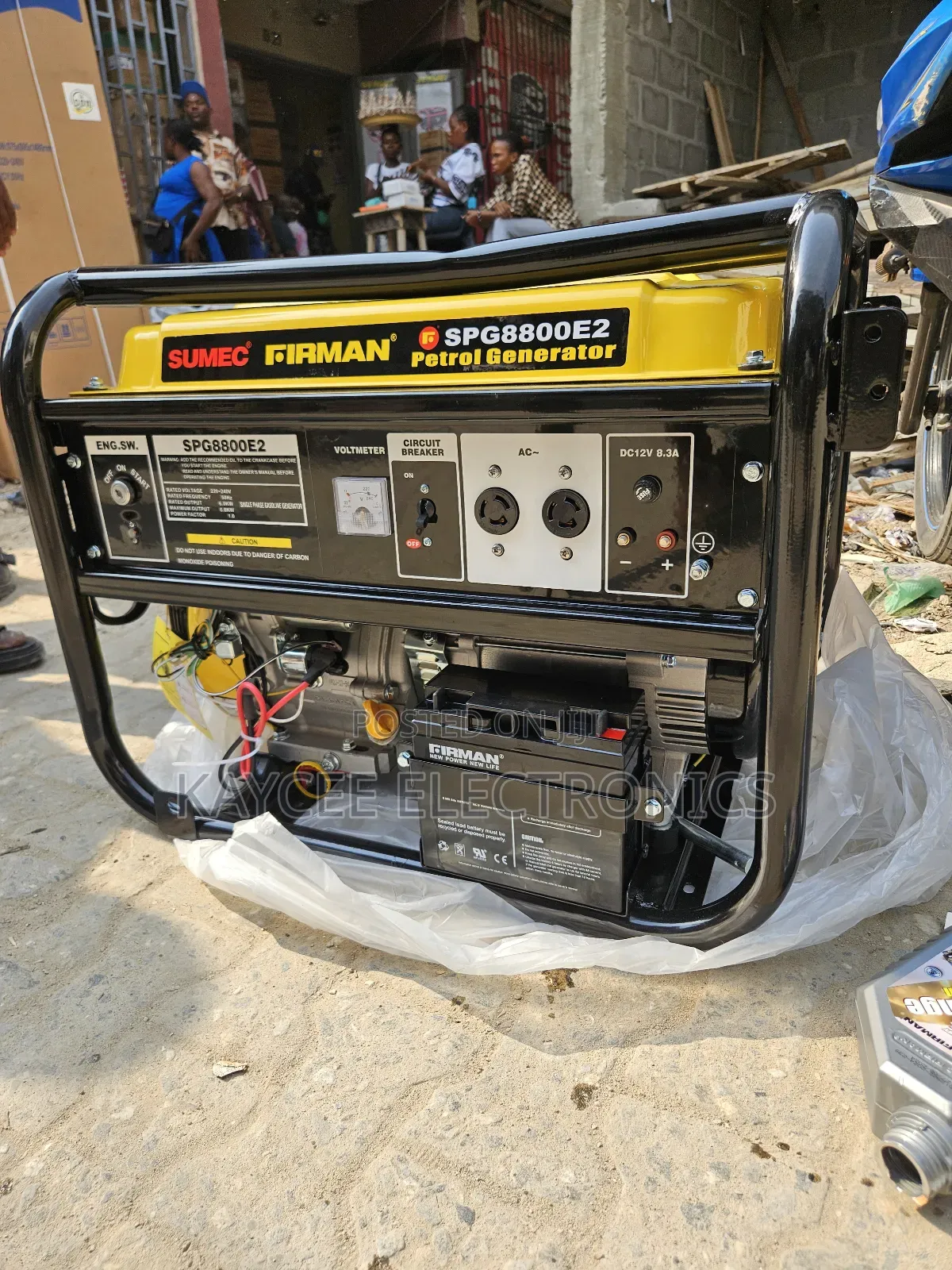 Firman 10.5kva Petrol Generator – Strong Performance