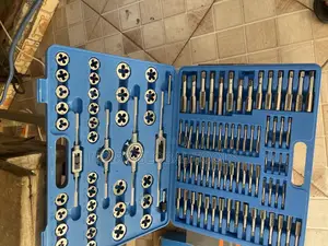 110pcs Complete Tap Dies Drill Set