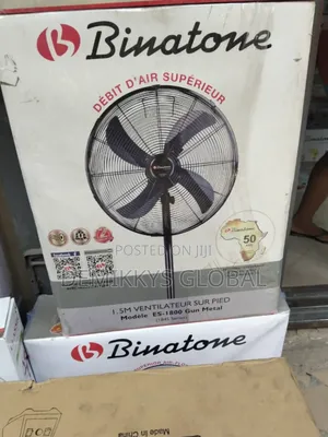 Binatone Fan 18 60w Standing Metal Es-1800