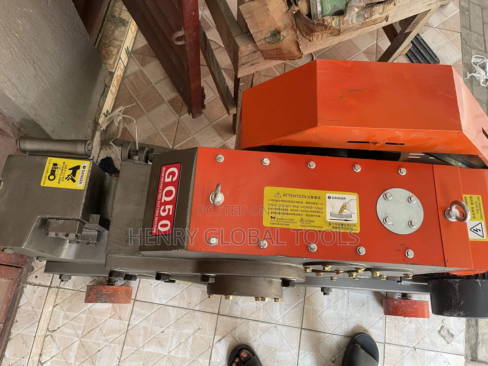 Heavy Duty Rod Cutting Machine
