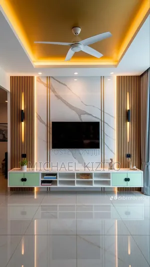 Quality Upholstery Tv Console