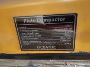 C90t Plate Compactor Machine