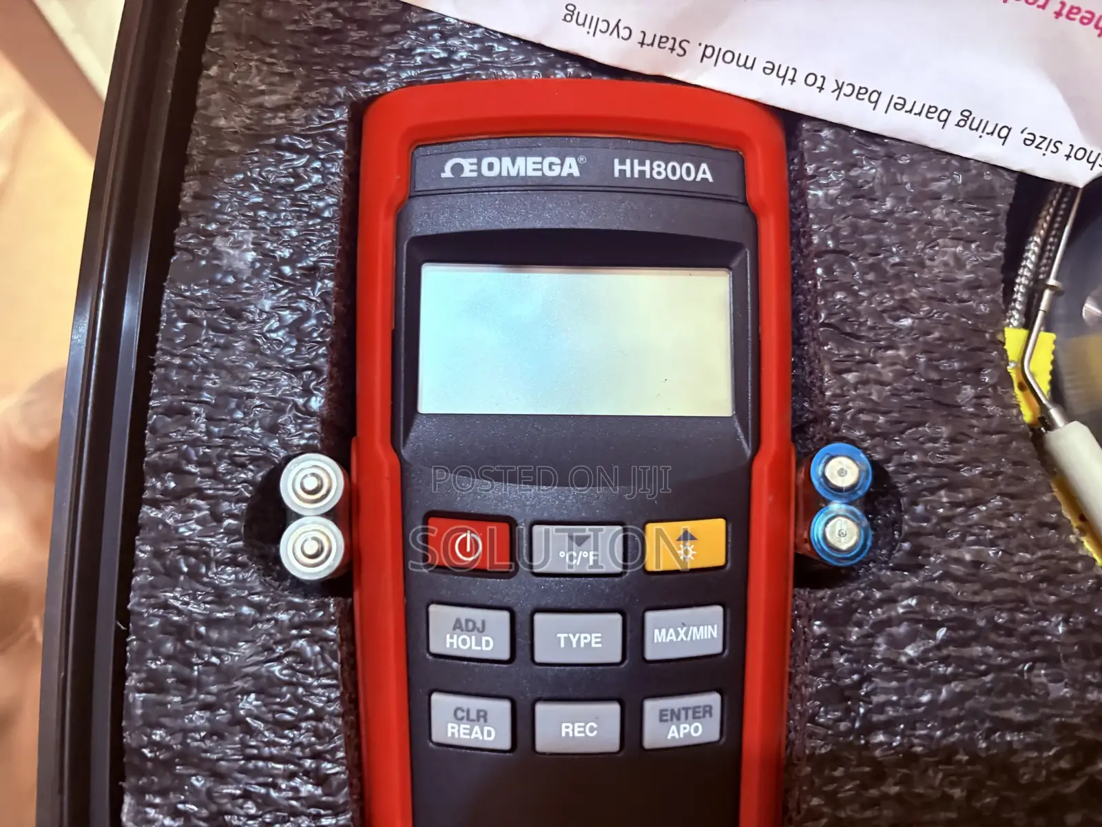 Melt Temperature Measurement System