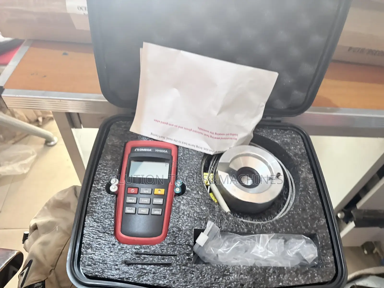 Melt Temperature Measurement System
