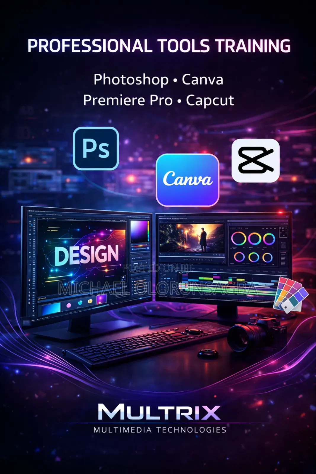 Learn Graphic Design, Motion Graphics Video Editing | Pro Training