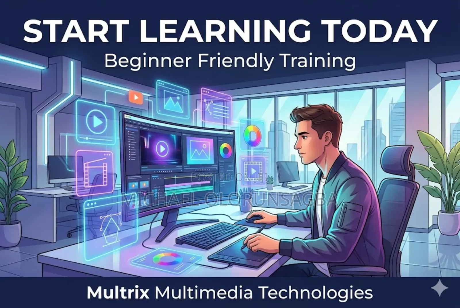 Learn Graphic Design, Motion Graphics Video Editing | Pro Training