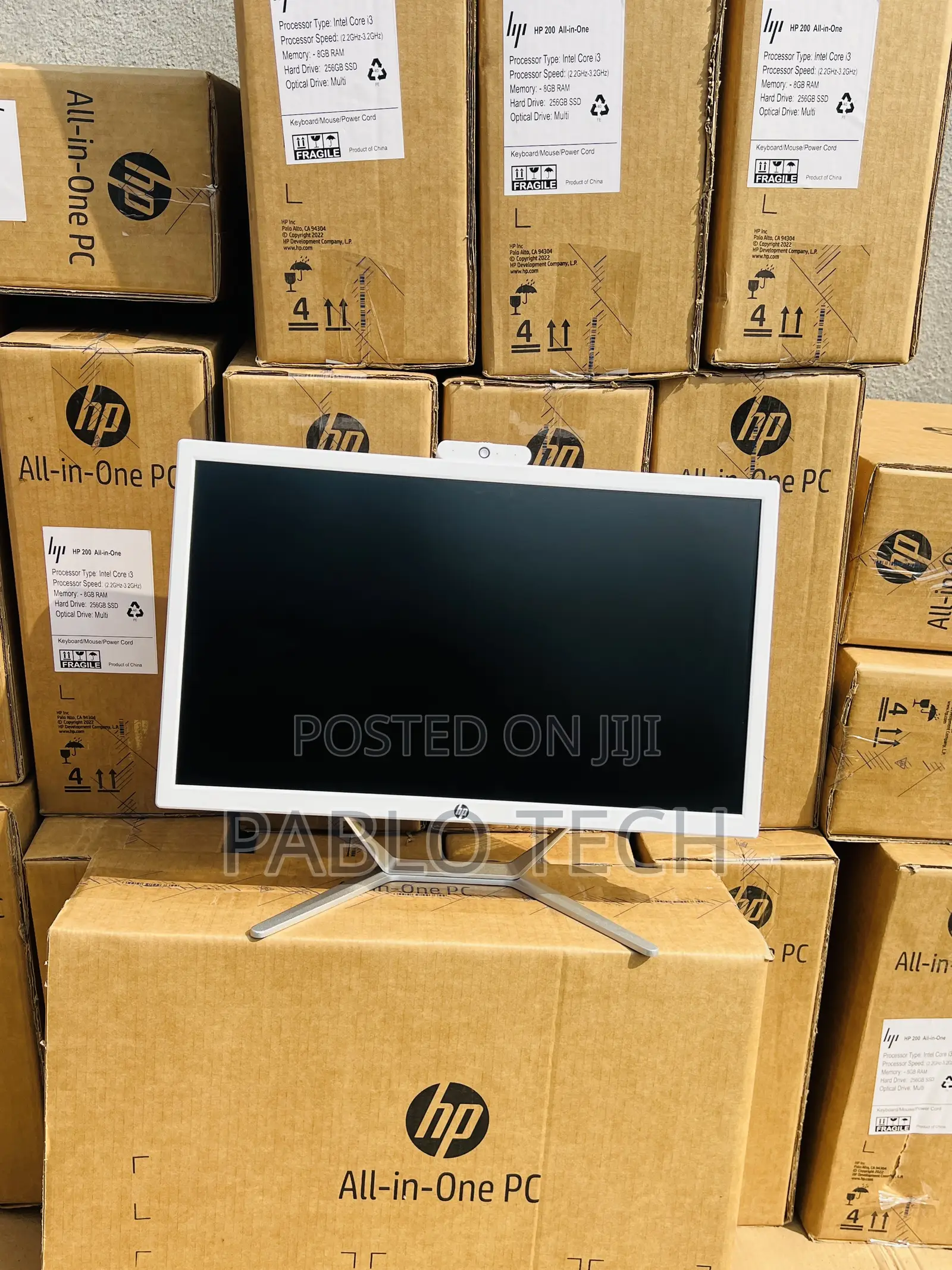 New Desktop Computer HP 8GB Intel Core i3 SSD 256GB