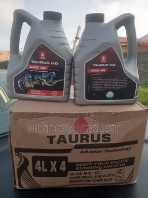 Heavy Duty Diesel Engine Oil 4l – Taurus Hd Sae 40