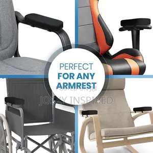 Everlasting Comfort Office Chair Wheelchair Arm Pads -Gaming Chair