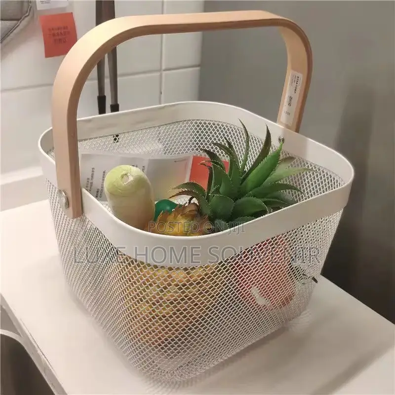 Multifunctional Storage Mesh Basket
