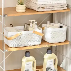 Multifunctional Storage Mesh Basket