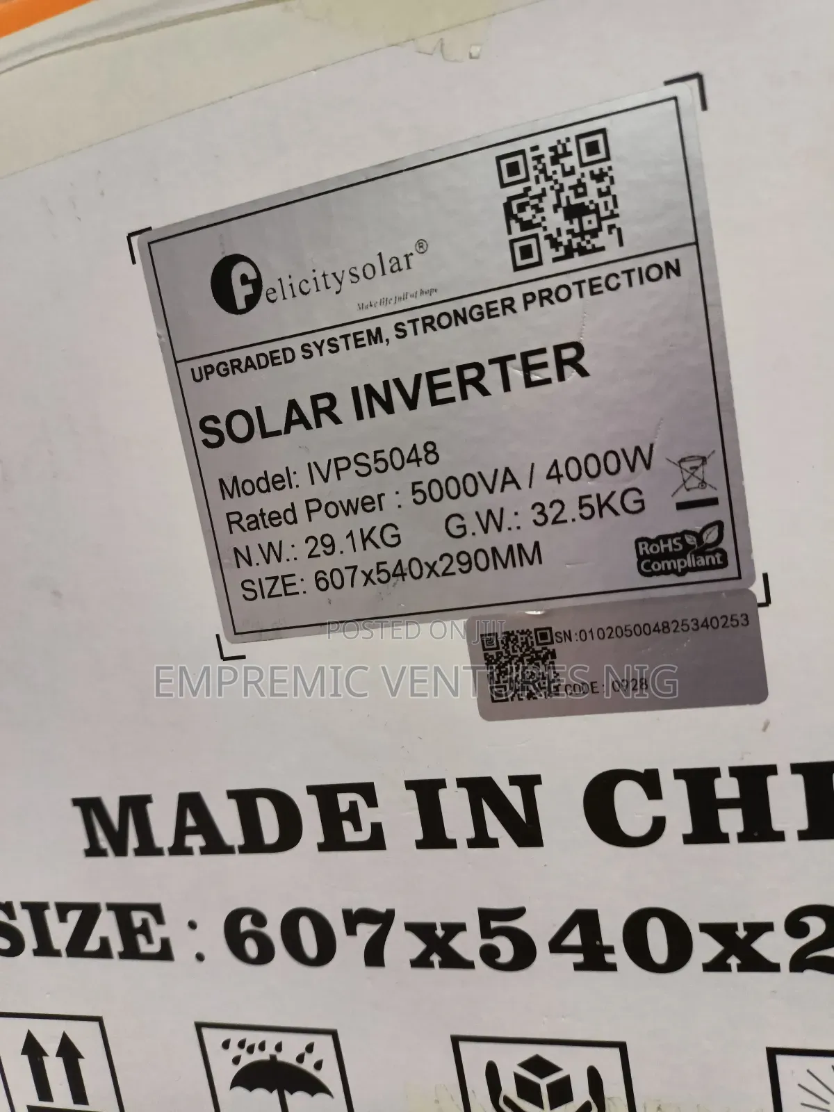 Felicity Solar Inverter