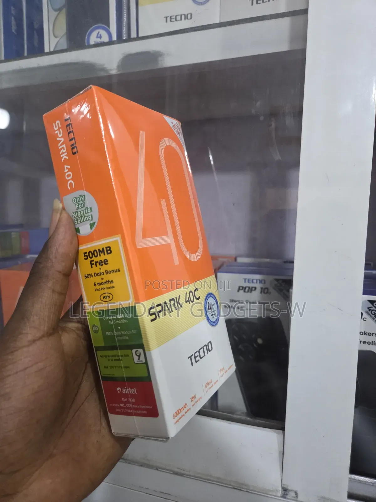 New Tecno Spark 40 128 GB Blue