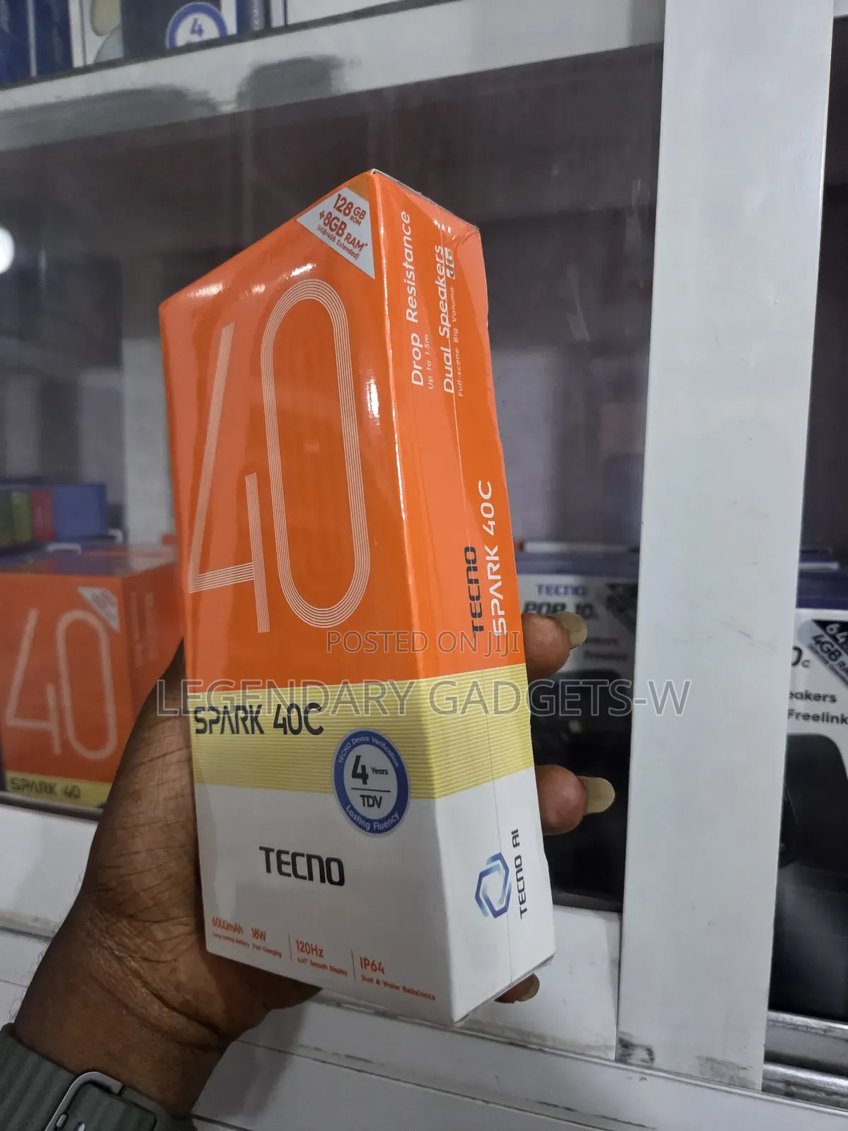 New Tecno Spark 40 128 GB Blue