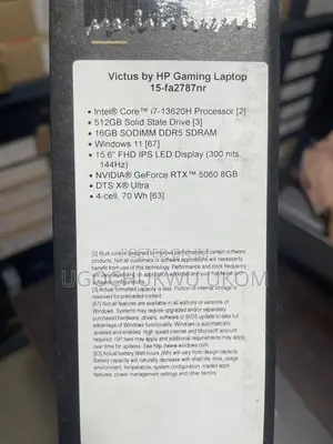 New Laptop HP 16GB Intel Core i7 SSD 512GB