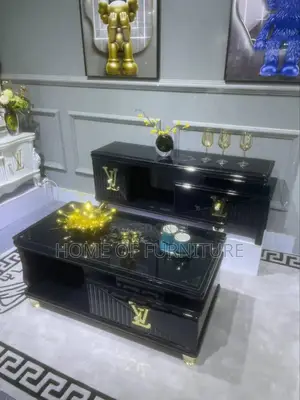 Unique Foreign Imported Marble Top Centre Table + Tv Stand Set