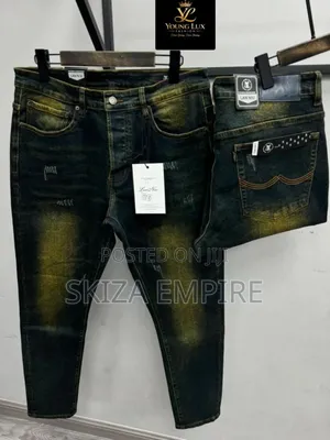 Lan Niu Denim Jeans Trousers
