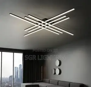 Modern Led Ceiling Lamp Chandelier Strip Luxury Room Ceiling Lights