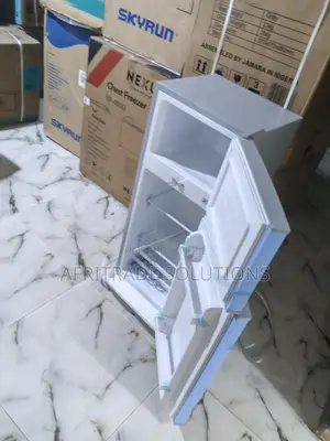 Skyrun Bd108j 85l Mini Double Door Fridge For Home Use