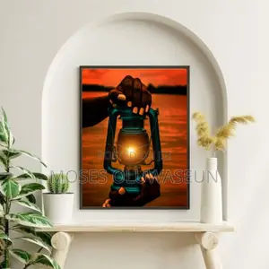 Let There Be Light Photo Frame